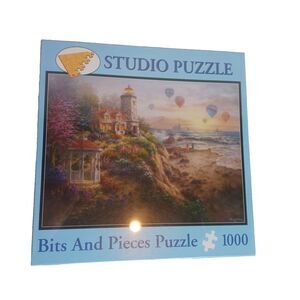 Bits and Pieces Studio puzzle  Evening Reflections By Nicky Boehme  1000 pcs NEW